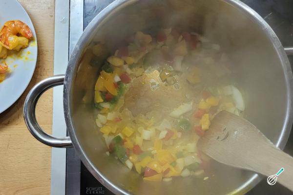 Receita de Camarão com batata - Passo 9