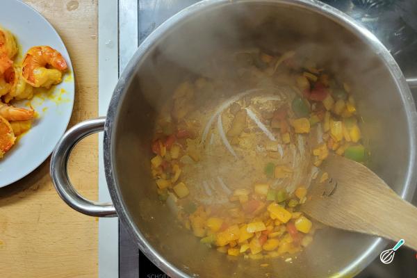 Receita de Camarão com batata - Passo 10