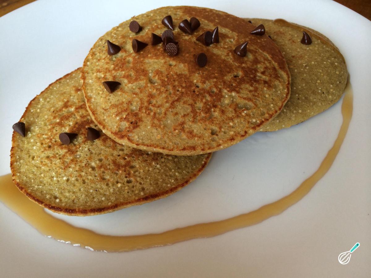 Receita de Panquecas de quinoa (sem glúten e sem lactose)