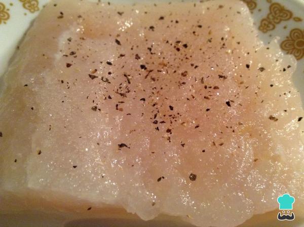Receita de Bacalhau com molho verde - Passo 6