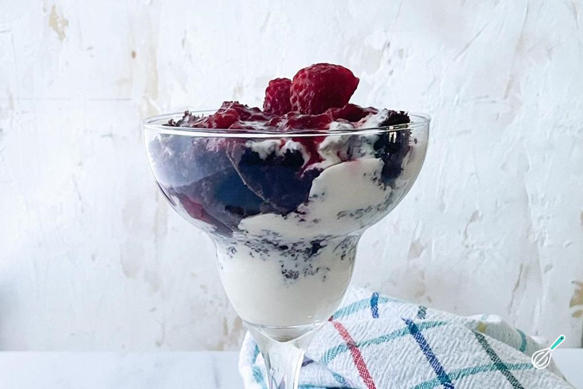 Receita de Bolo red velvet na taça