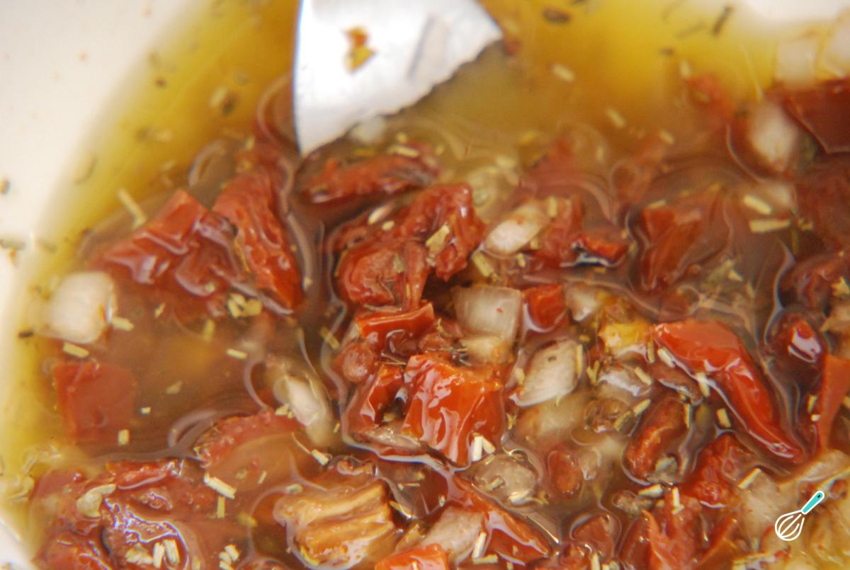 Receita de Vinagrete de tomate seco