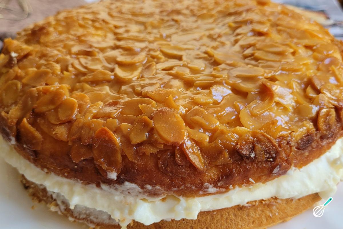 Receita de Bolo picada de abelha (Bienentisch)