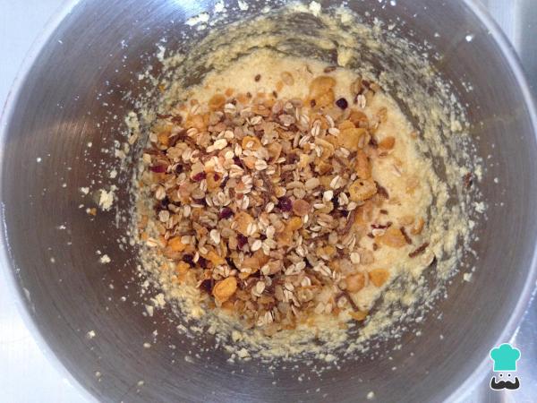 Receita de Cookies de muesli e mel - Passo 4