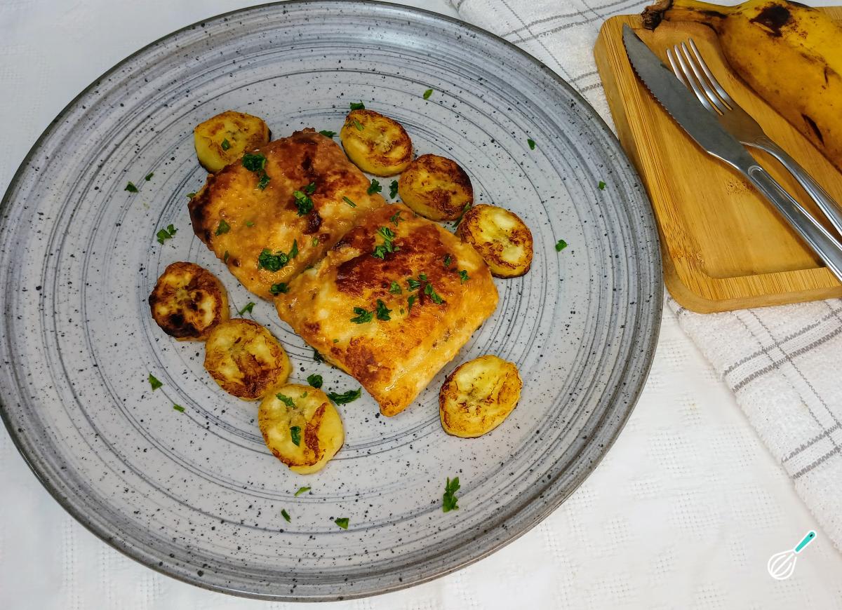 Receita de Peixe com banana