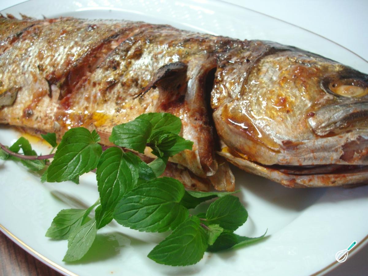 Receita de Anchova assada no forno