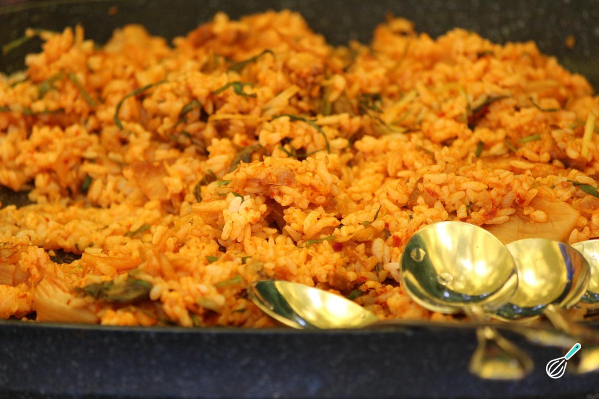 Receita de Arroz refogado com sardinha