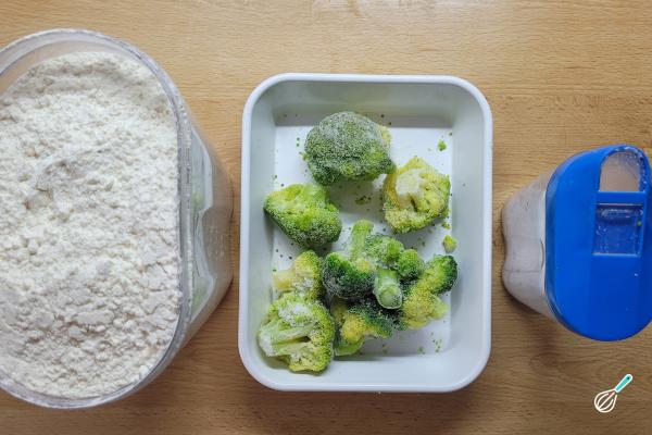 Receita de Nhoque de brócolis - Passo 1