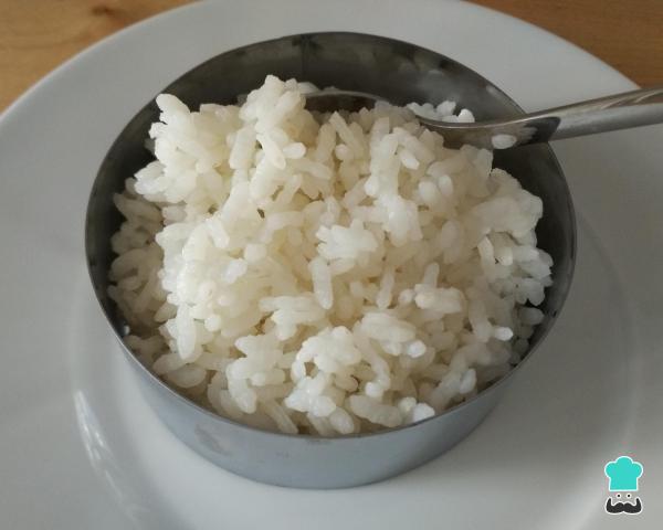 Receita de Arroz de Natal com pimentão - Passo 6