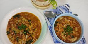 Receita de Feijão com verduras