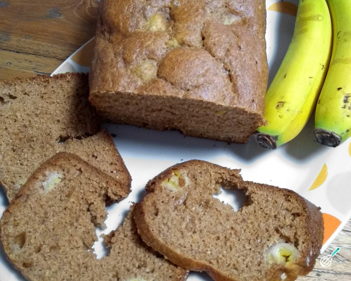 Receita de Bolo de banana na máquina de pão