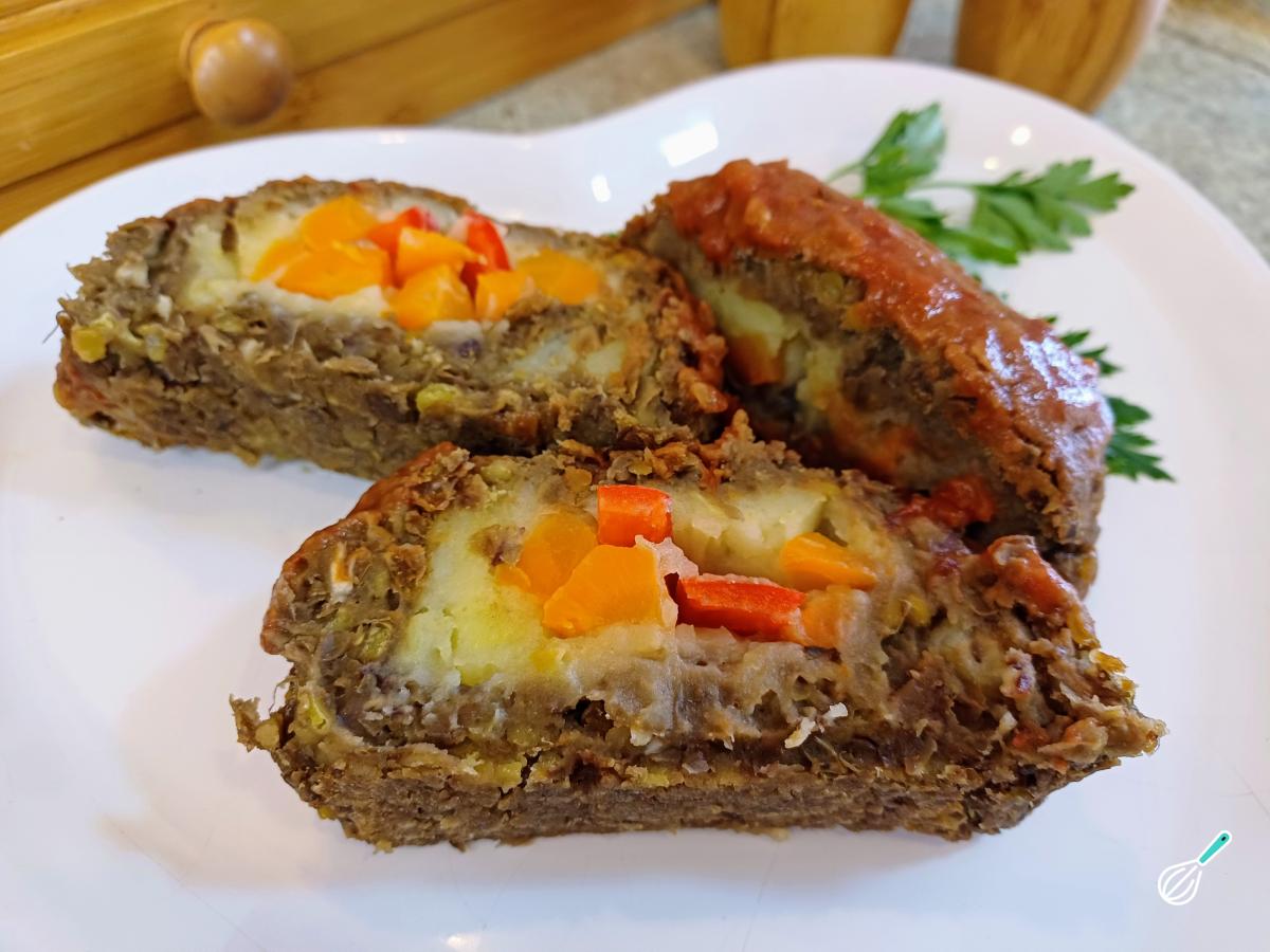 Receita de Rocambole de lentilha