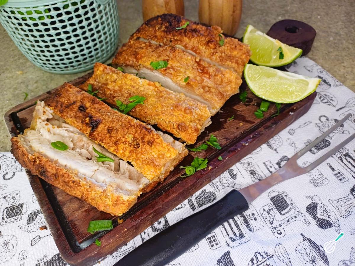 Receita de Panceta à pururuca no forno