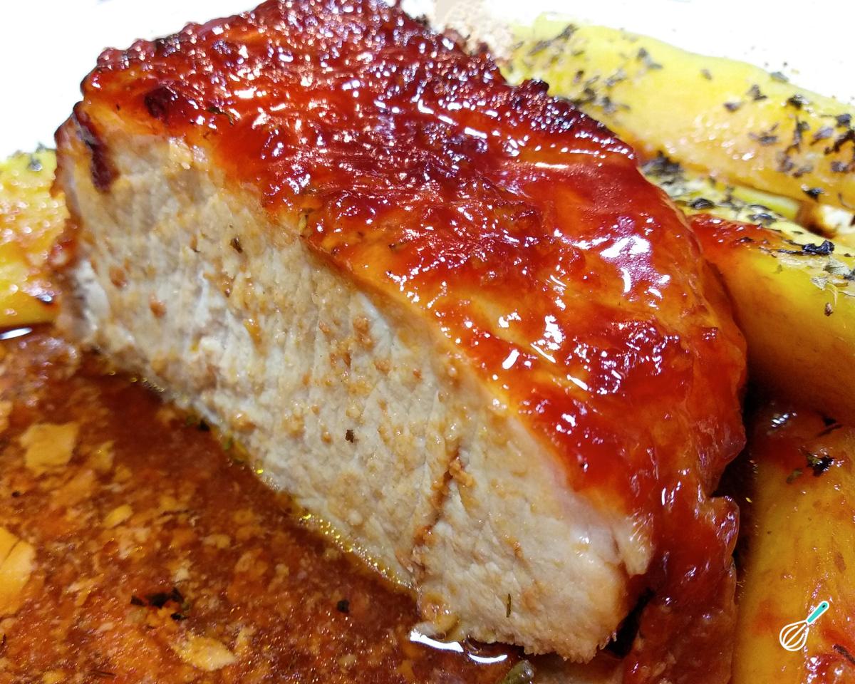 Receita de Lombo de porco ao molho barbecue