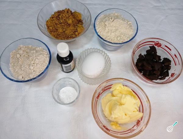 Receita de Cookies sem glúten - Passo 1