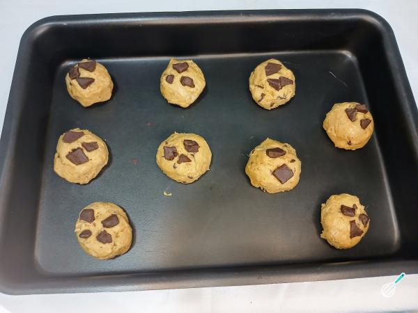 Receita de Cookies sem glúten - Passo 6