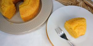 Receita de Bolo de fubá sem leite e sem trigo