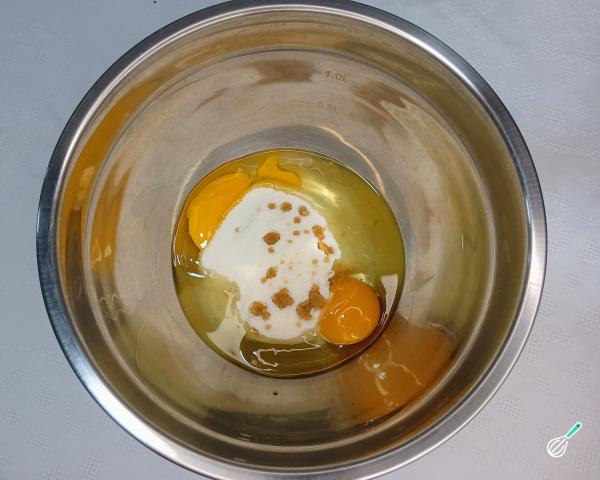 Receita de Bolo de fubá sem leite e sem trigo - Passo 2