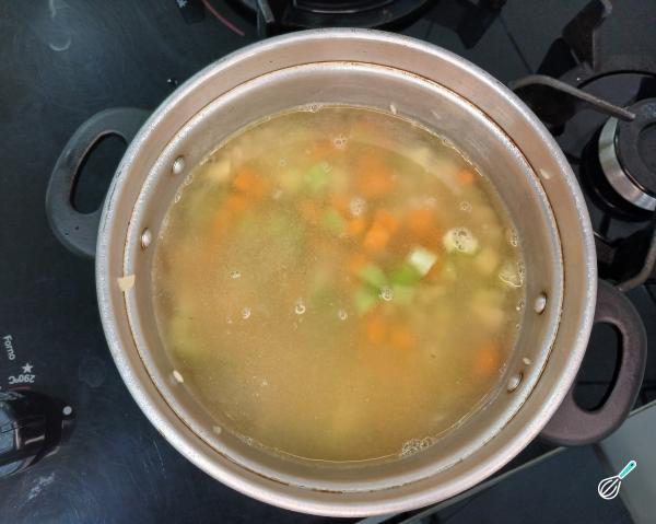 Receita de Arroz com legumes - Passo 4