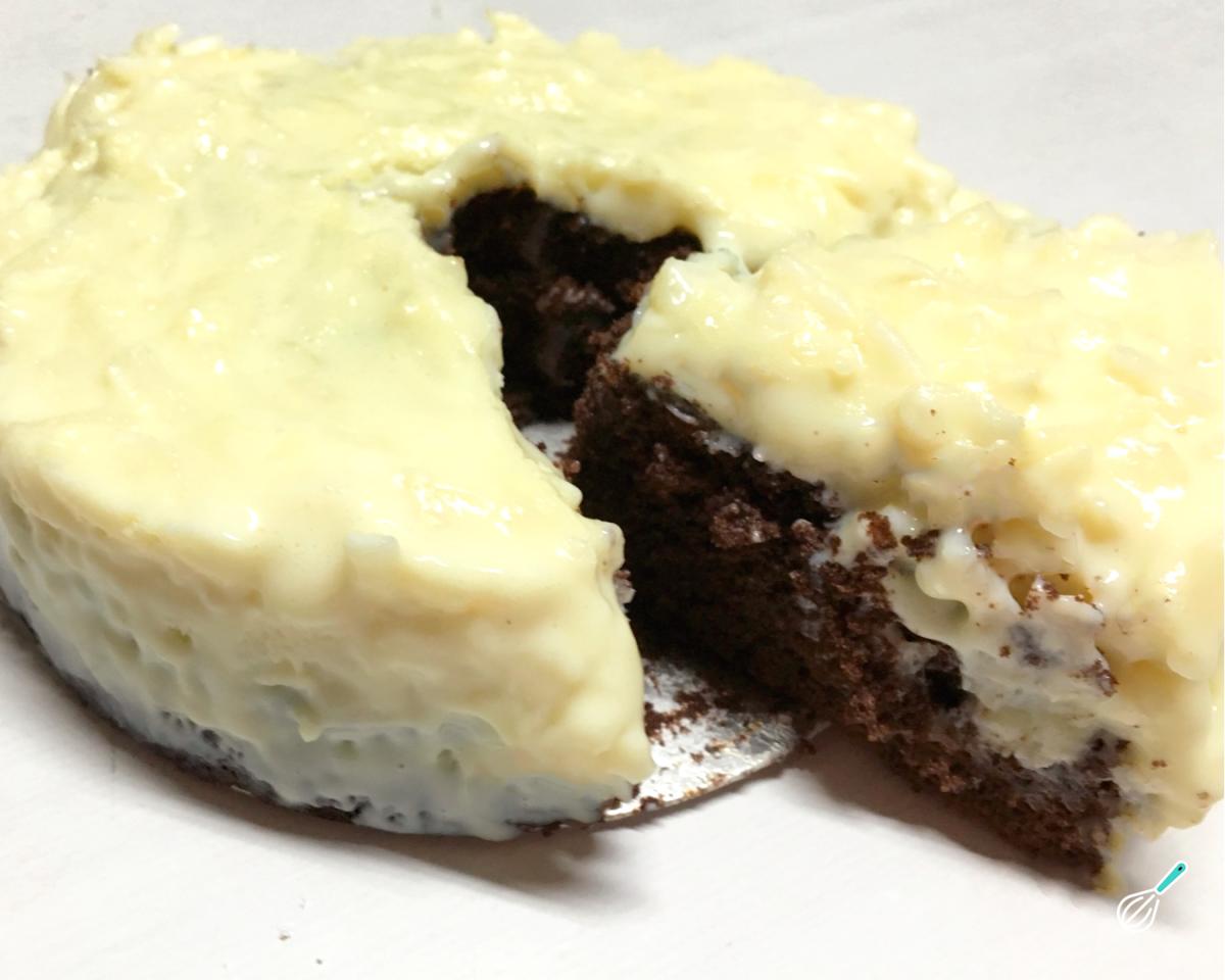 Receita de Brownie de caneca fit