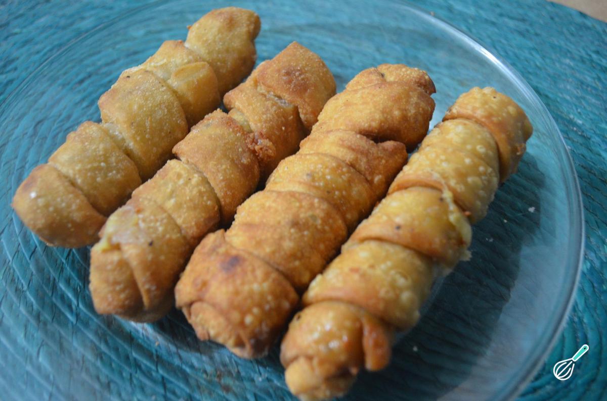 Receita de Tequeños de queijo venezuelanos