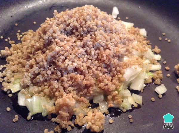 Receita de Quinoa ao curry - Passo 2