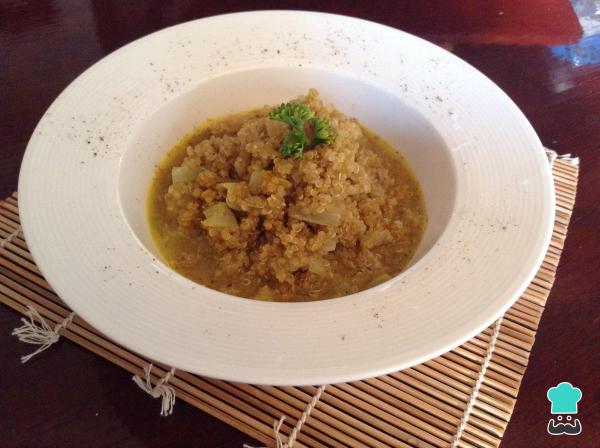 Receita de Quinoa ao curry - Passo 5