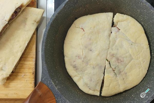 Receita de Arais árabe - Passo 7