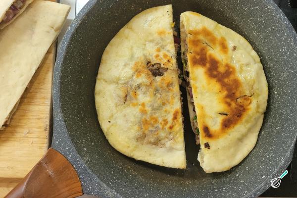 Receita de Arais árabe - Passo 8