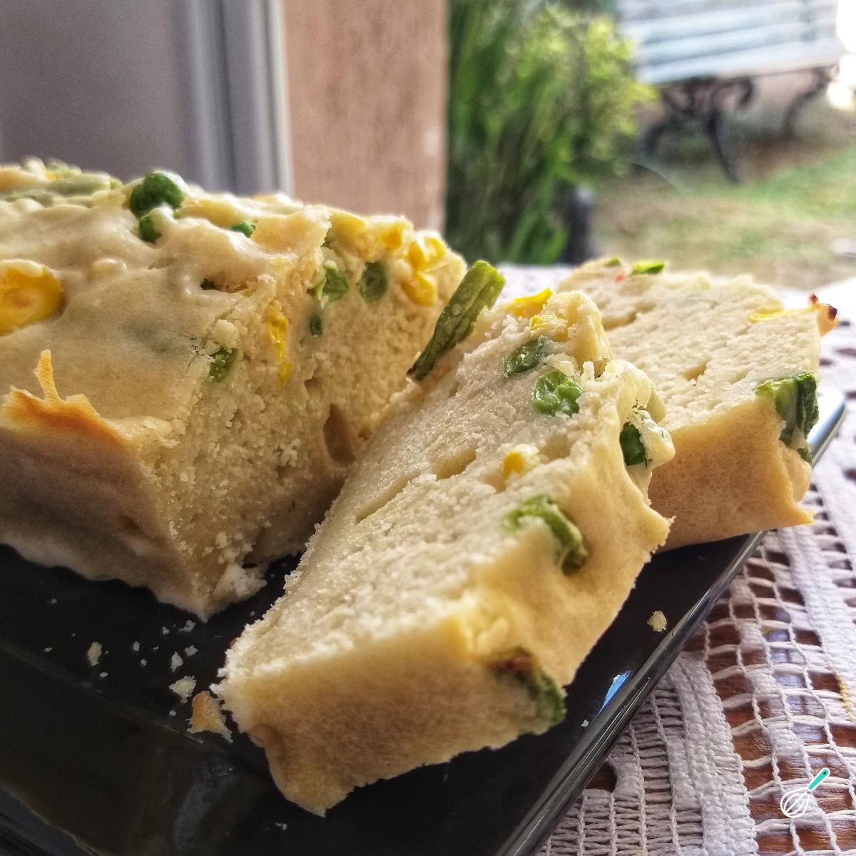 Receita de Bolo de legumes de liquidificador