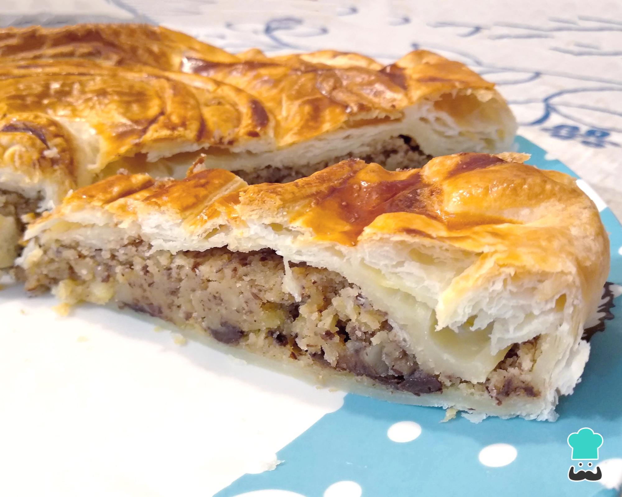 Galette des rois - torta de amêndoas francesa