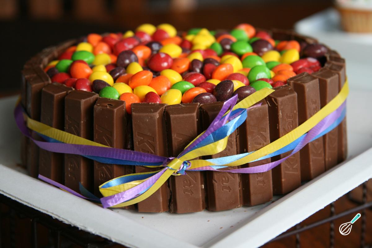 Receita de Bolo de Kit Kat