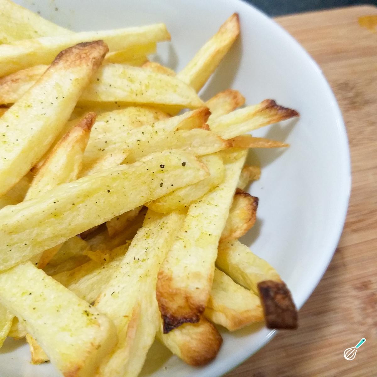 Receita de Batata frita com lemon pepper