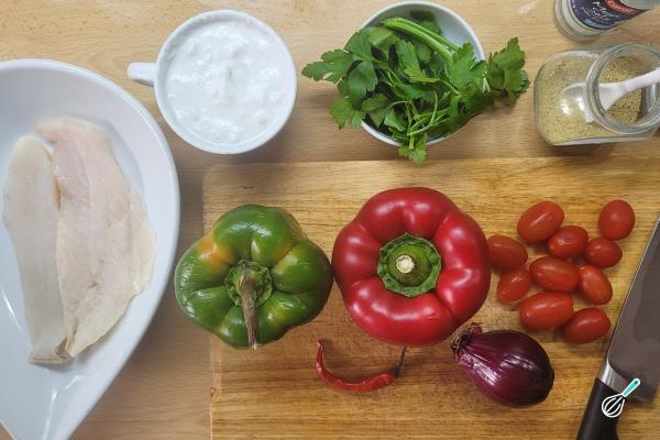 Receita de Filé de peixe cremoso - Passo 1