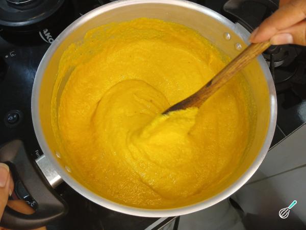 Receita de Queijo cheddar vegano - Passo 5