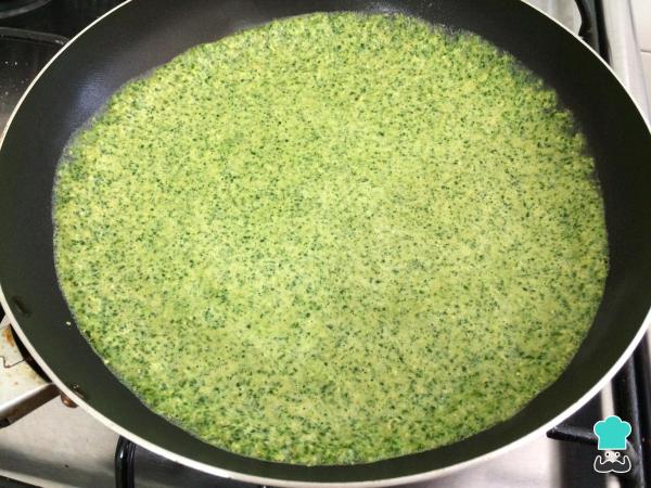 Receita de Panqueca de espinafre simples - Passo 4