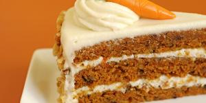 Bolo de cenoura americano