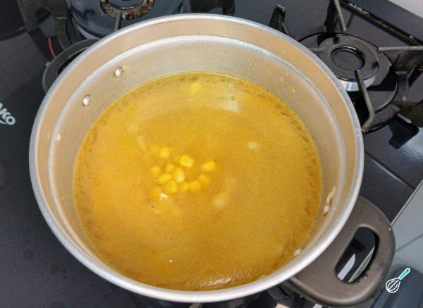 Receita de Arroz com nozes e castanhas - Passo 3