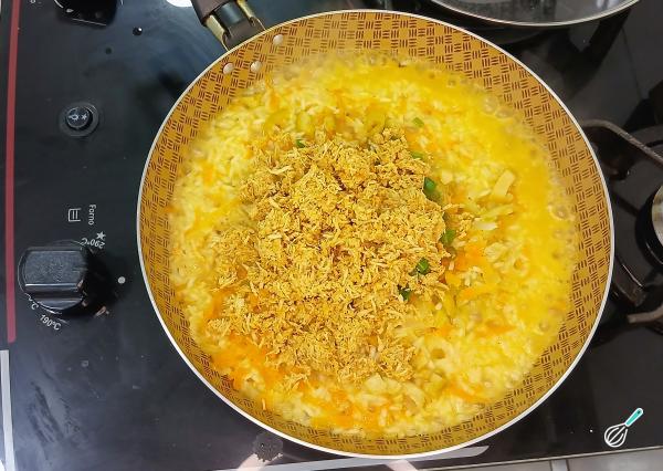 Receita de Arroz com cenoura e frango - Passo 5