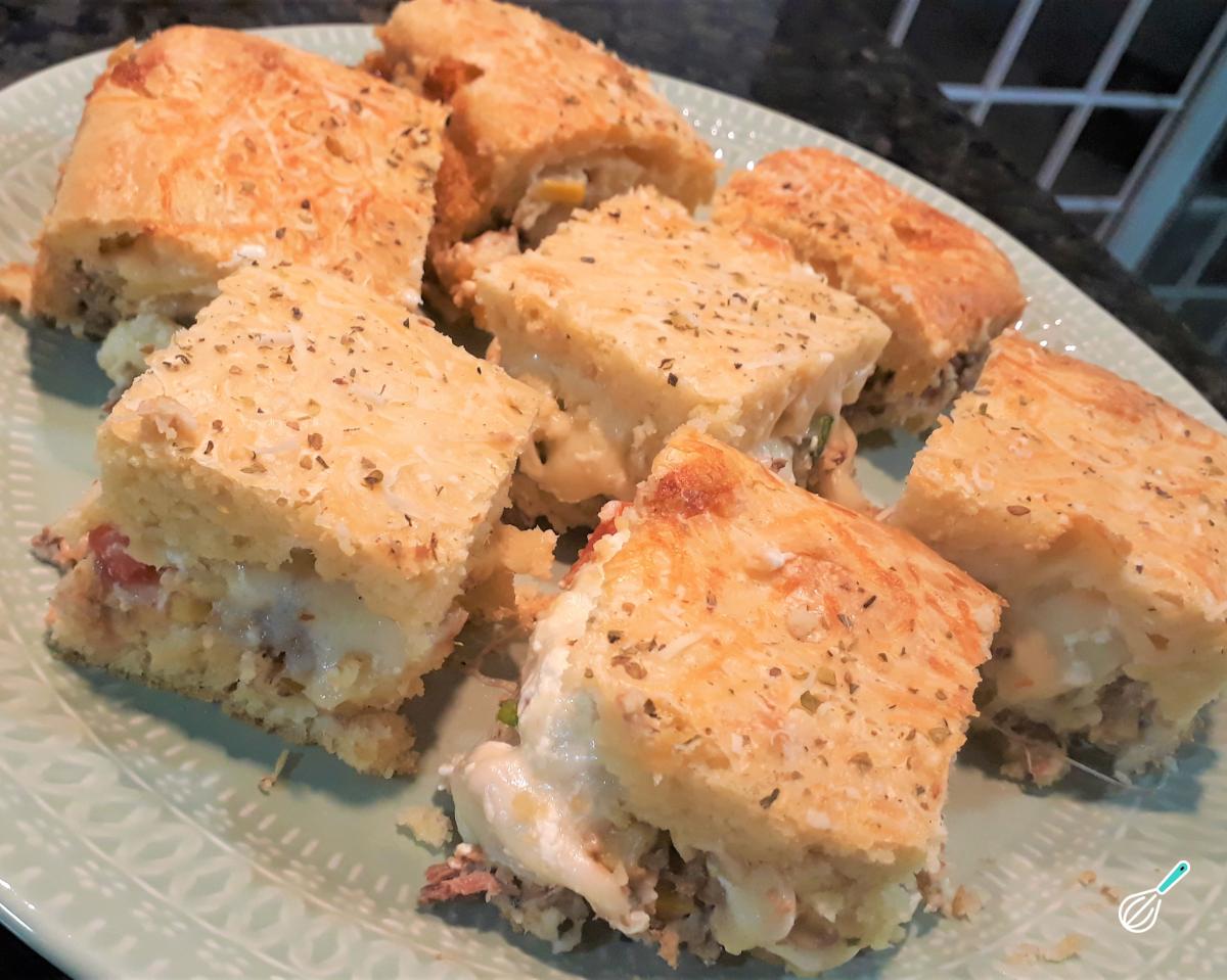 Receita de Torta de Natal salgada