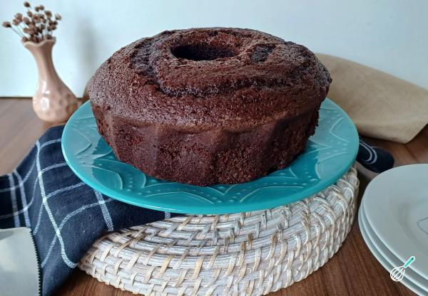 Receita de Bolo de chocolate fácil - Passo 7