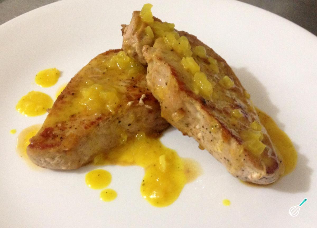 Receita de Lombinho de porco com mostarda e mel