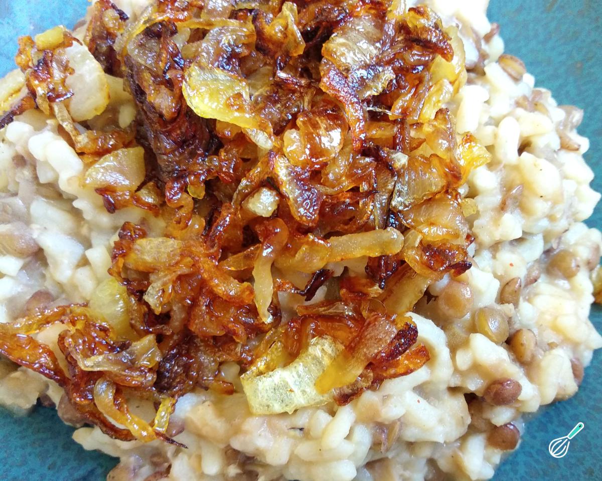 Receita de Cebola caramelizada crocante