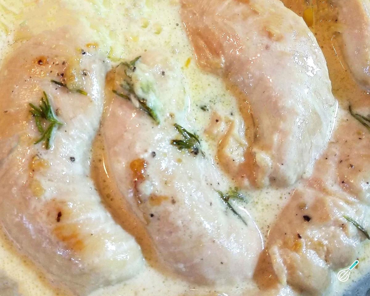 Receita de Sassami de frango ao molho