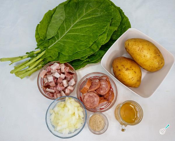 Receita de Caldo verde legítimo - Passo 1