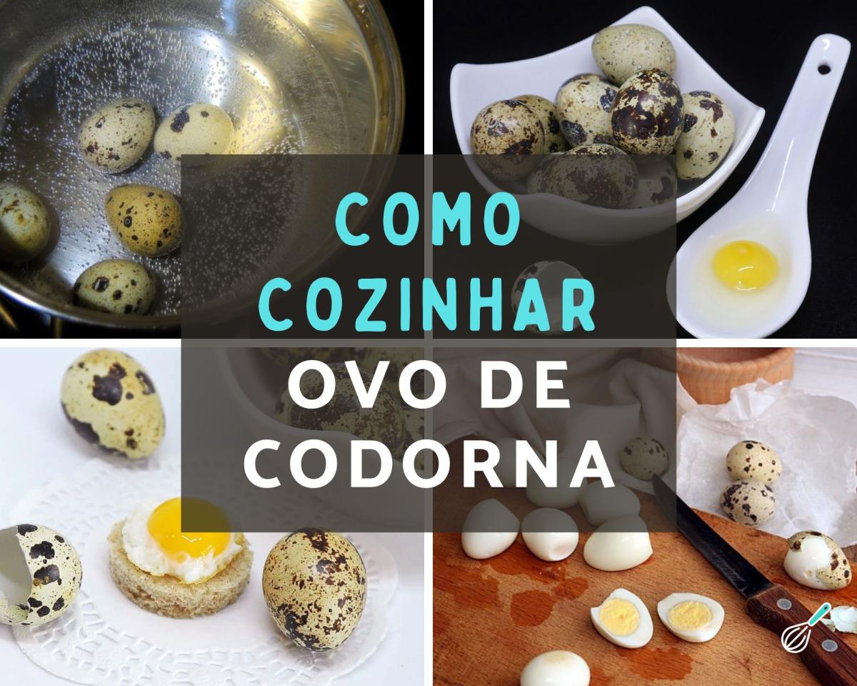 Como cozinhar ovo de codorna