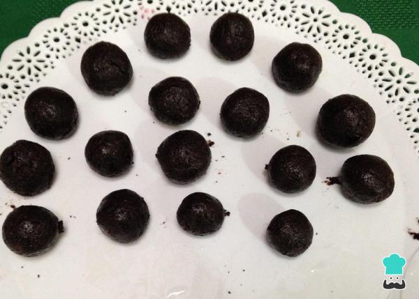 Receita de Bombons de Oreo - Passo 4