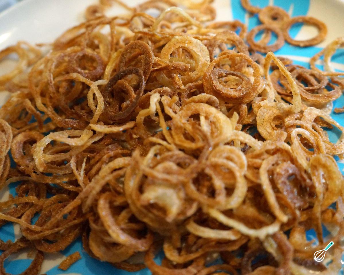 Receita de Crispy de cebola caseiro