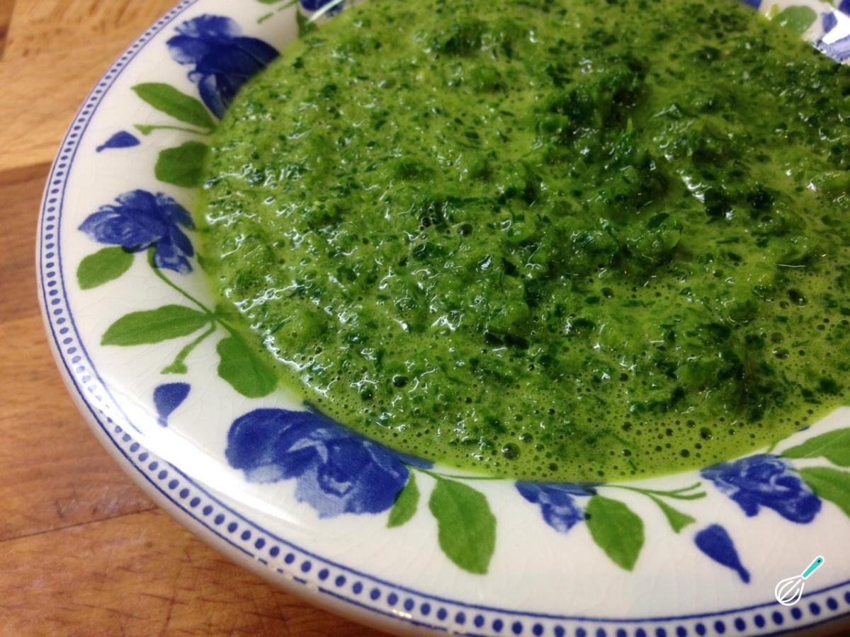 Receita de Molho verde para peixe
