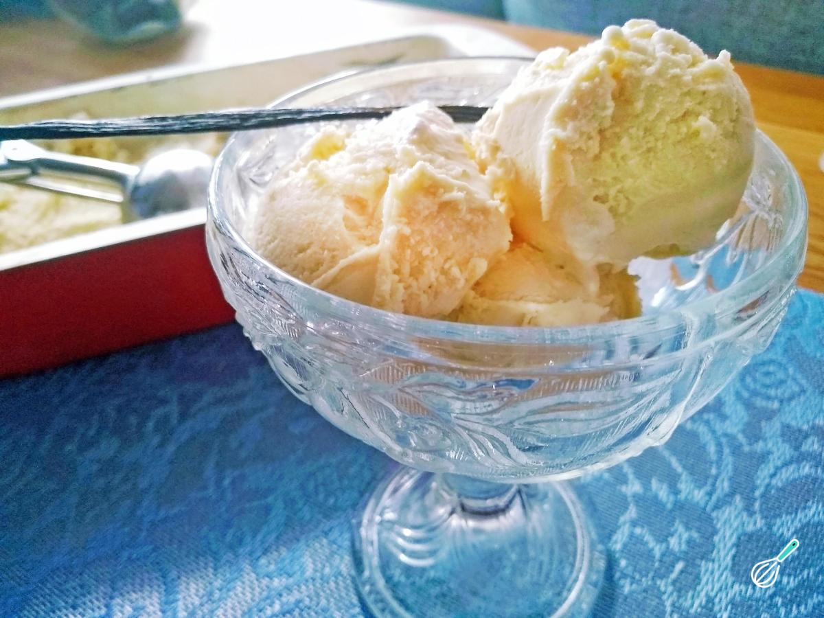 Receita de Sorvete de baunilha com 3 ingredientes
